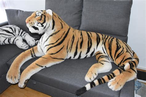 big tiger plush toy|realistic tiger plush.